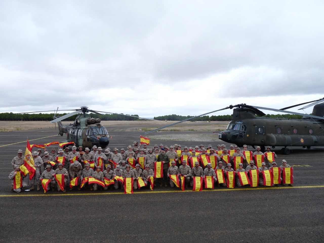 La Base de Almagro despide al contingente militar que se desplaza a Irak La Base de Almagro despide al contingente militar que se desplaza a Irak