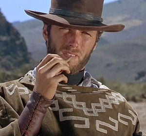 Clint Eastwood en 'La muerte tenía un precio' Clint Eastwood en 'La muerte tenía un precio'