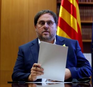 Imagen de archivo de Oriol Junqueras Imagen de archivo de Oriol Junqueras