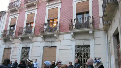 Fachada principal de la Casa Mira de Novelda Fachada principal de la Casa Mira de Novelda