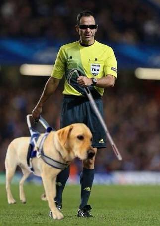 El jeque del Málaga vuelve a liarla: realiza un fotomontaje con Velasco Carballo ciego para quejarse del arbitraje El jeque del Málaga vuelve a liarla: realiza un fotomontaje con Velasco Carballo ciego para quejarse del arbitraje
