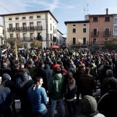 Manifestación que en Alsasua en contra de la plataforma 'España Ciudadana'