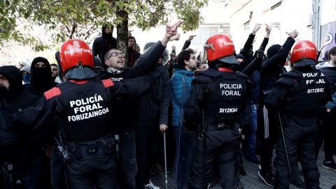 Tensi&oacute;n en Alsasua contra el acto de Ciudadanos