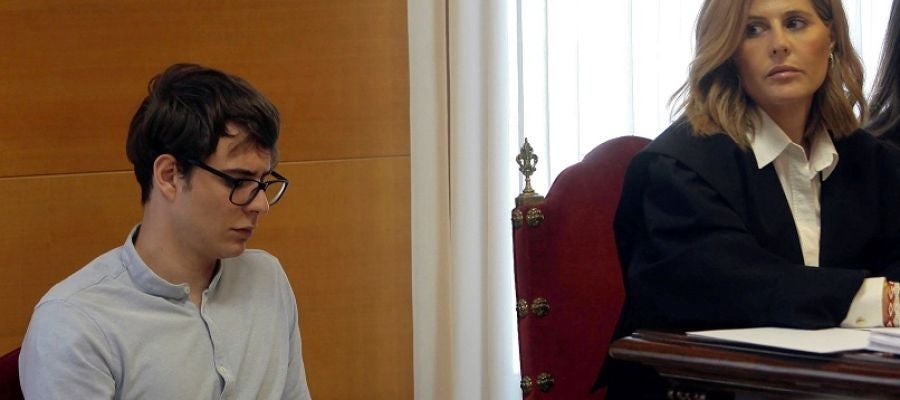 Patrick Nogueira durante el juicio Patrick Nogueira durante el juicio