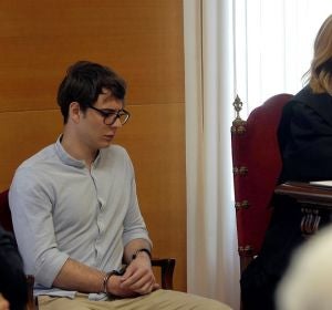 Patrick Nogueira durante el juicio Patrick Nogueira durante el juicio