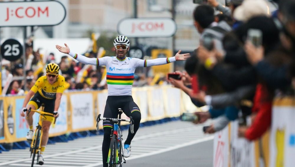 Alejandro Valverde gana con maillot arcoiris el Criterium Saitama Japón | Onda Cero Radio