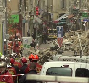 Se derrumba un edificio en el centro de Marsella Se derrumba un edificio en el centro de Marsella