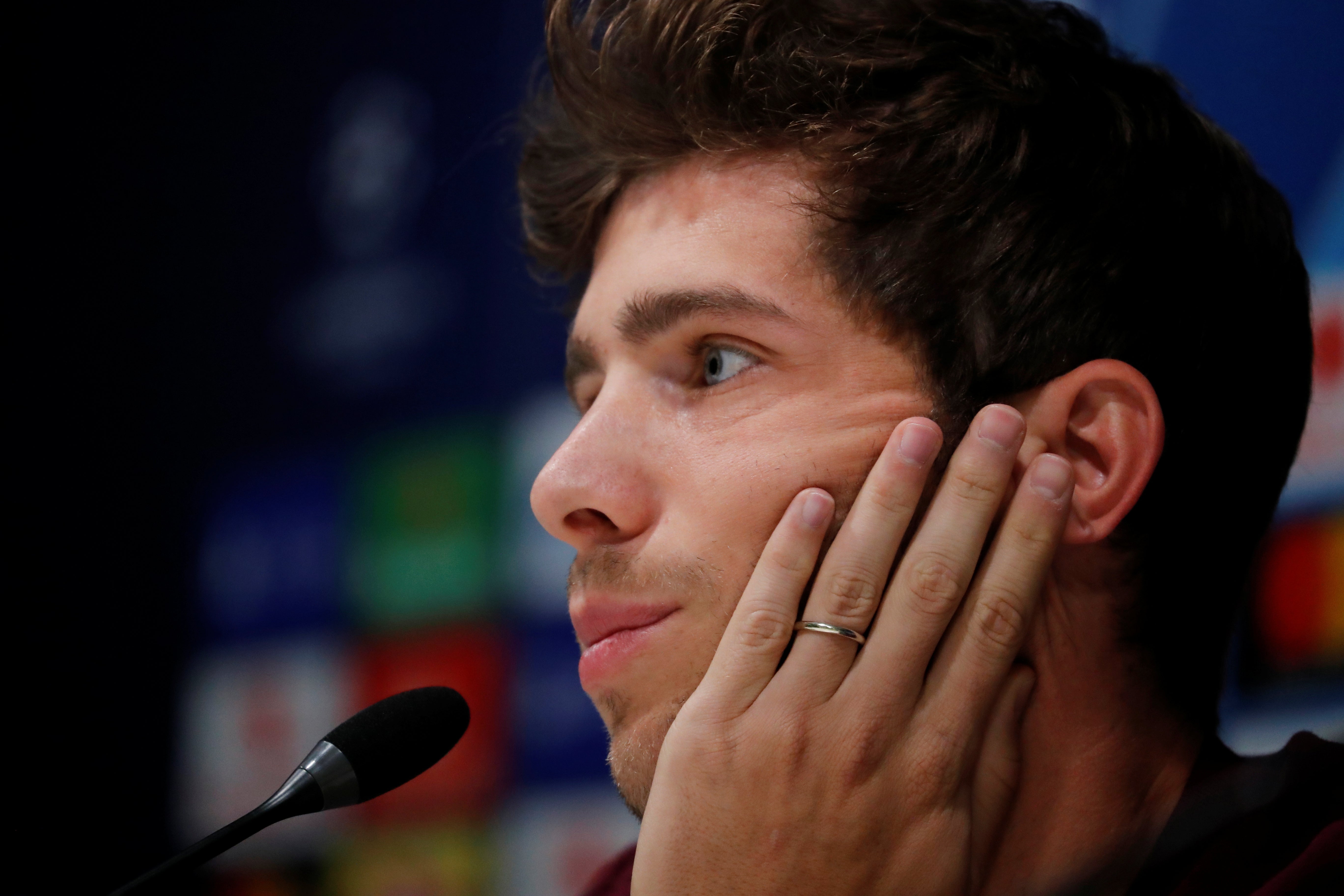 Sergi Roberto: "Nos asustamos un poco con la baja de Messi" Sergi Roberto: "Nos asustamos un poco con la baja de Messi"