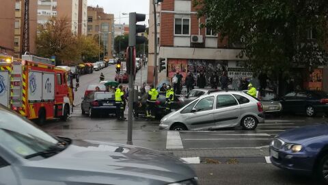 Un nuevo socav&oacute;n en el madrile&ntilde;o barrio de La Elipa