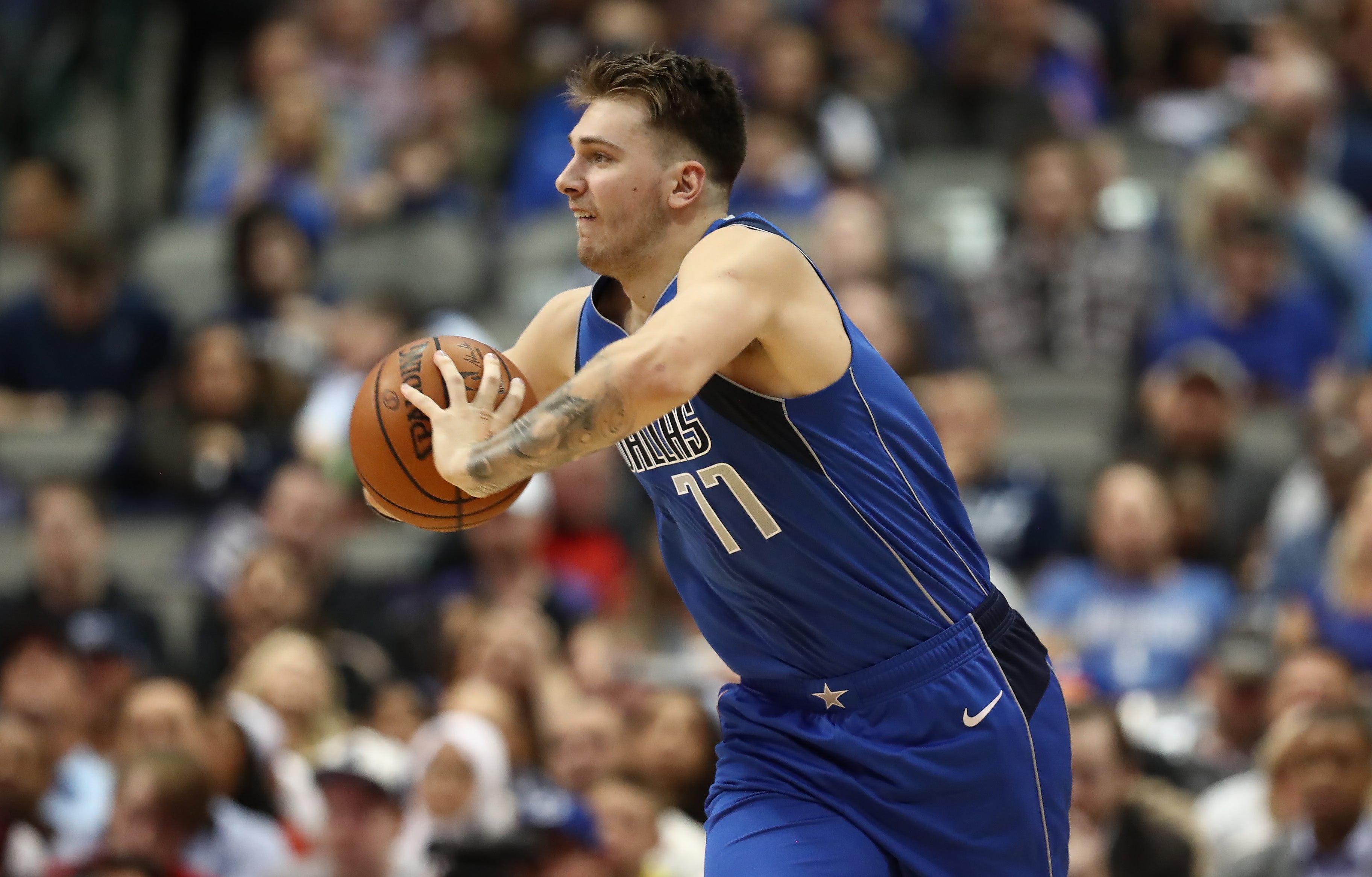 Luka Doncic: "Diría que el Real Madrid echa más de menos a Cristiano Ronaldo que a mí" Luka Doncic: "Diría que el Real Madrid echa más de menos a Cristiano Ronaldo que a mí"