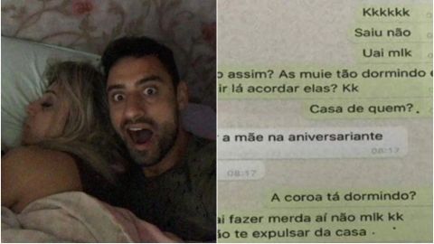 Los &uacute;ltimos Whatsapp del jugador del Sao Paulo