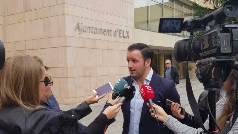 Pablo Ruz, presidente del PP de Elche