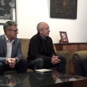 Reunión de Alberto Aguilar en la Diputación Provincial 