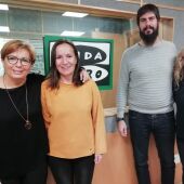 Lis Franco, Estela Alvedro, Sergio Gómez y Lorena Palleiro