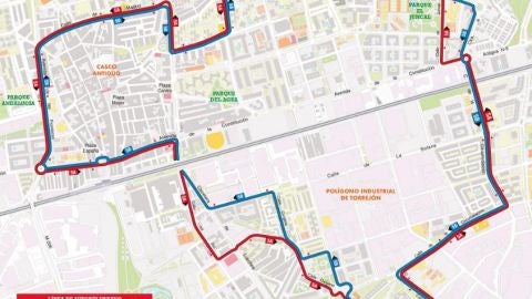 Servicio circular desde el 15 de noviembre de 2018