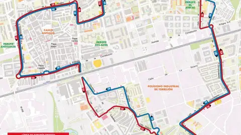 Nueva línea 5 en Torrejón de Ardoz Servicio circular desde el 15 de noviembre de 2018
