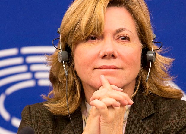 Pilar del Castillo: "Creo que el Parlamento Europeo va a ratificar el acuerdo del Brexit sin ningún problema" Pilar del Castillo: "Creo que el Parlamento Europeo va a ratificar el acuerdo del Brexit sin ningún problema"