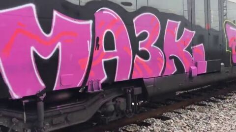 El gasto anual de Renfe en limpieza de grafitis equivale a la compra de tres trenes de Cercan&iacute;as