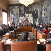 El Plan de Caminos ha centrado el debate en el Pleno Extraordinario de la Diputación
