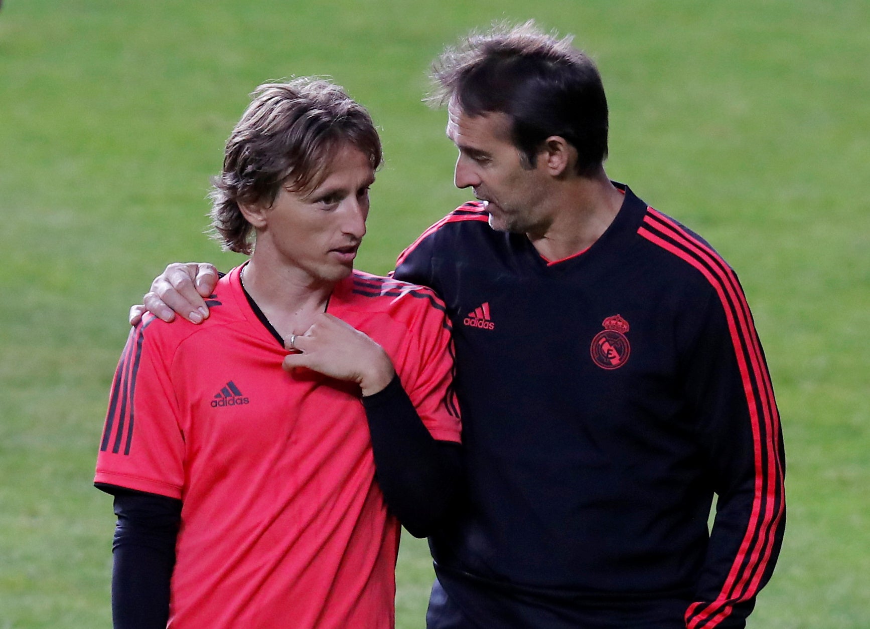 Modric: "La llegada de Solari nos ha venido bien" Modric: "La llegada de Solari nos ha venido bien"