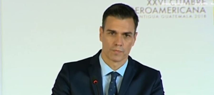 Rueda de prensa de Pedro Sánchez Rueda de prensa de Pedro Sánchez