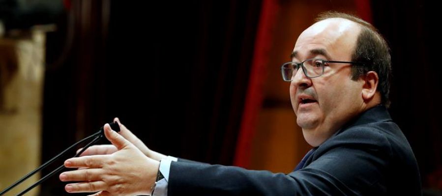 El líder del PSC, Miquel Iceta El líder del PSC, Miquel Iceta