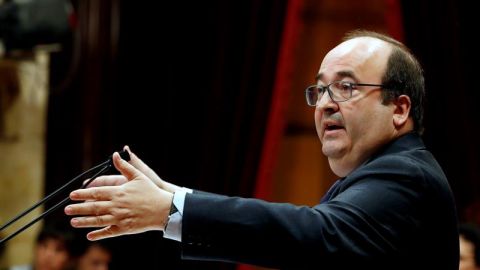 El l&iacute;der del PSC, Miquel Iceta.
