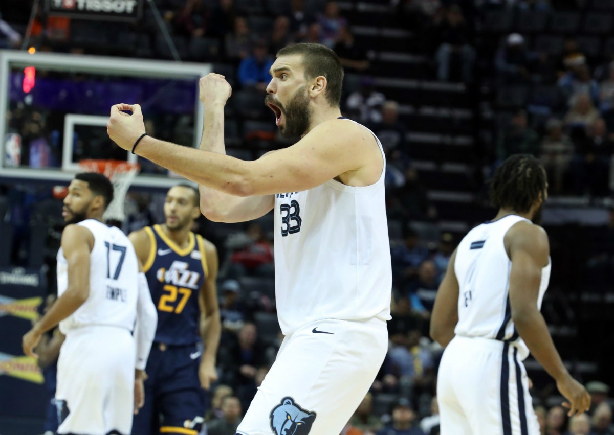 Marc Gasol entra en la historia de los Grizzlies: máximo reboteador de todos los tiempos de los de Memphis Marc Gasol entra en la historia de los Grizzlies: máximo reboteador de todos los tiempos de los de Memphis