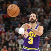 Ricky Rubio, en una acción con los Jazz Ricky Rubio, en una acción con los Jazz