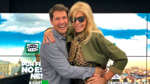 Bibiana Fern&aacute;ndez y Jaime Cantizano