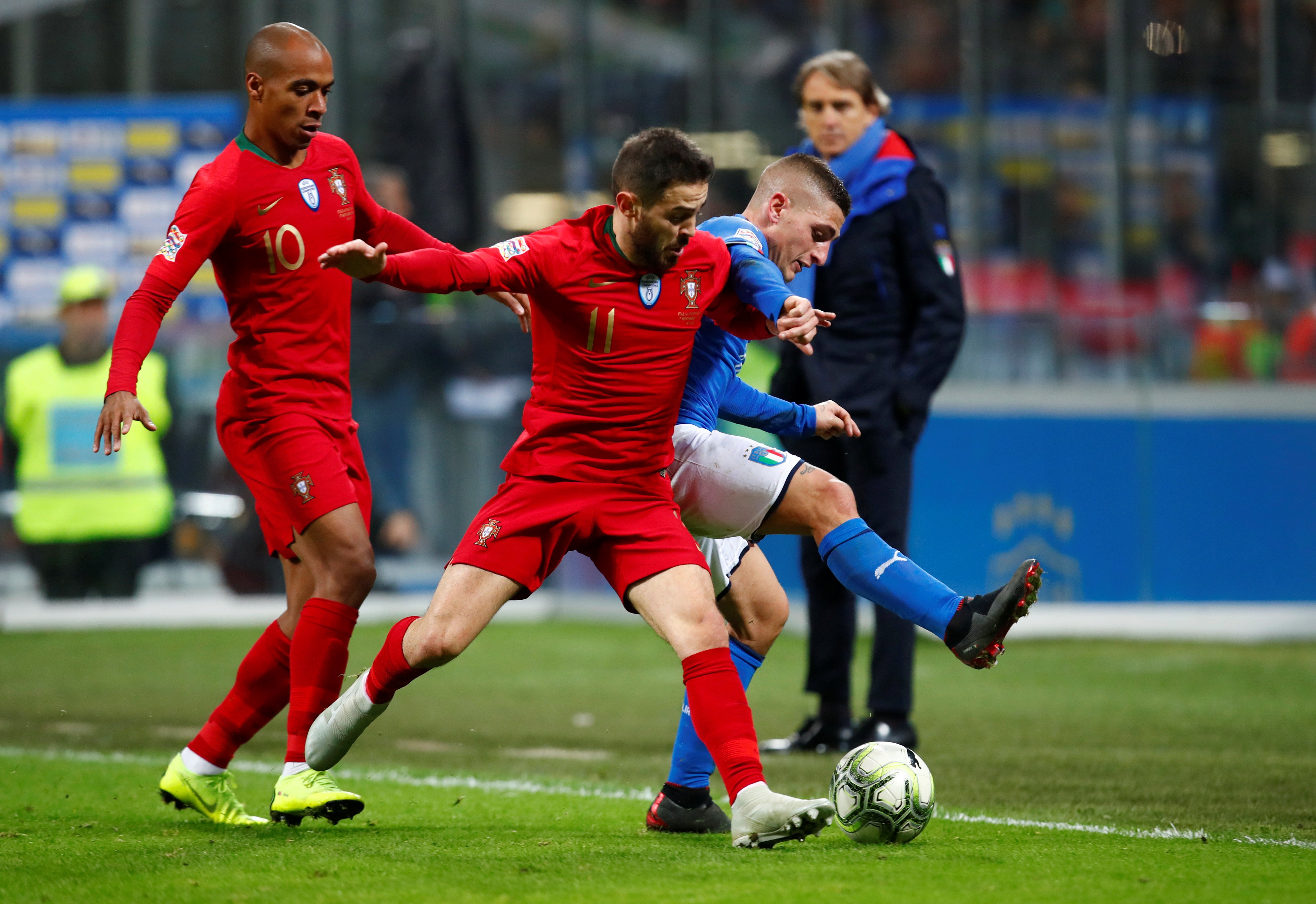 Portugal alcanza la Final Four tras empatar ante Italia y Turquía desciende a la Liga C Portugal alcanza la Final Four tras empatar ante Italia y Turquía desciende a la Liga C