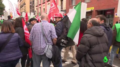 Imagen de la manifestaci&oacute;n en Madrid por la saturaci&oacute;n de los juzgados de cl&aacute;usulas suelo