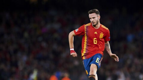 Sa&uacute;l &Ntilde;&iacute;guez, con Espa&ntilde;a