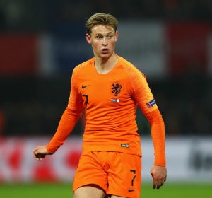De Jong, con Holanda De Jong, con Holanda
