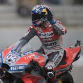 Dovizioso celebra una victoria