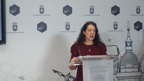 Sara Mart&iacute;nez, portavoz del equipo de Gobierno del Ayuntamiento de C.Real