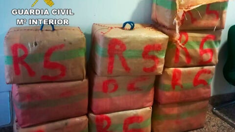 Droga incautada por la Guardia Civil de C.Real
