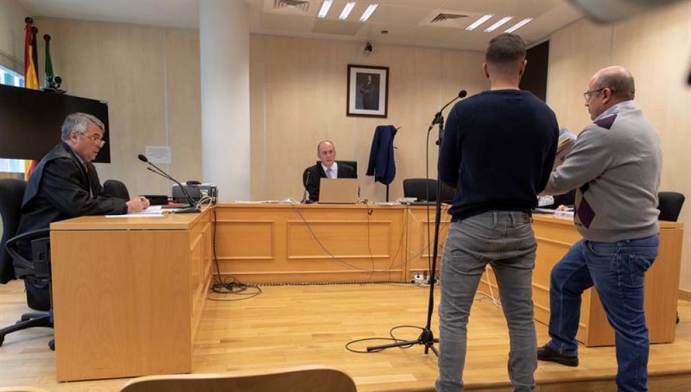 Ángel Boza, miembro de la Manada, declara ante el juez