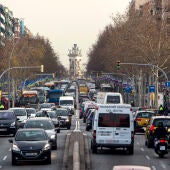 Tráfico en Barcelona