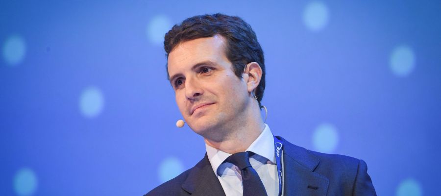 El líder del Partido Popular (PP), Pablo Casado El líder del Partido Popular (PP), Pablo Casado