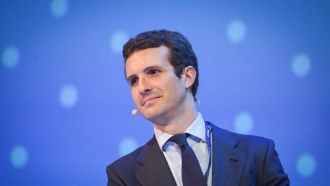 El l&iacute;der del Partido Popular (PP), Pablo Casado
