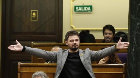 El portavoz de ERC, Gabriel Rufi&aacute;n