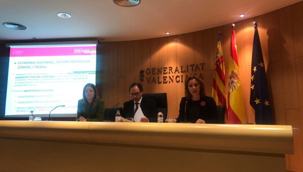 El conseller de Hacienda, Vicent Soler, presenta los presupuestos de la Generalitat para 2019.