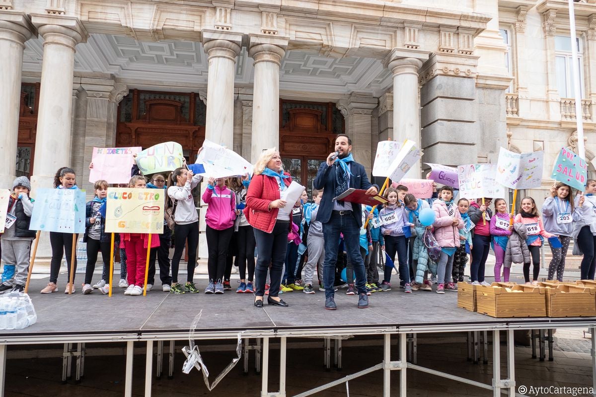 Marcha azul en Cartagena para dar visibilidad a la diabetes - Cartagena en La Onda 21/11/18 Marcha azul en Cartagena para dar visibilidad a la diabetes - Cartagena en La Onda 21/11/18