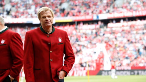 Oliver Kahn, m&iacute;tico portero del Bayern de M&uacute;nich