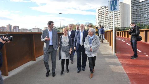 Nueva conexi&oacute;n peatonal entre Trintxerpe y Herrera