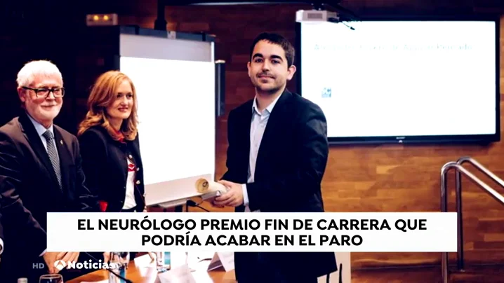 Alejandro, el mejor neurólogo más joven de España, podría quedarse sin trabajo: "Tenemos un perspectiva laboral muy complicada" Alejandro, el mejor neurólogo más joven de España, podría quedarse sin trabajo: "Tenemos un perspectiva laboral muy complicada"
