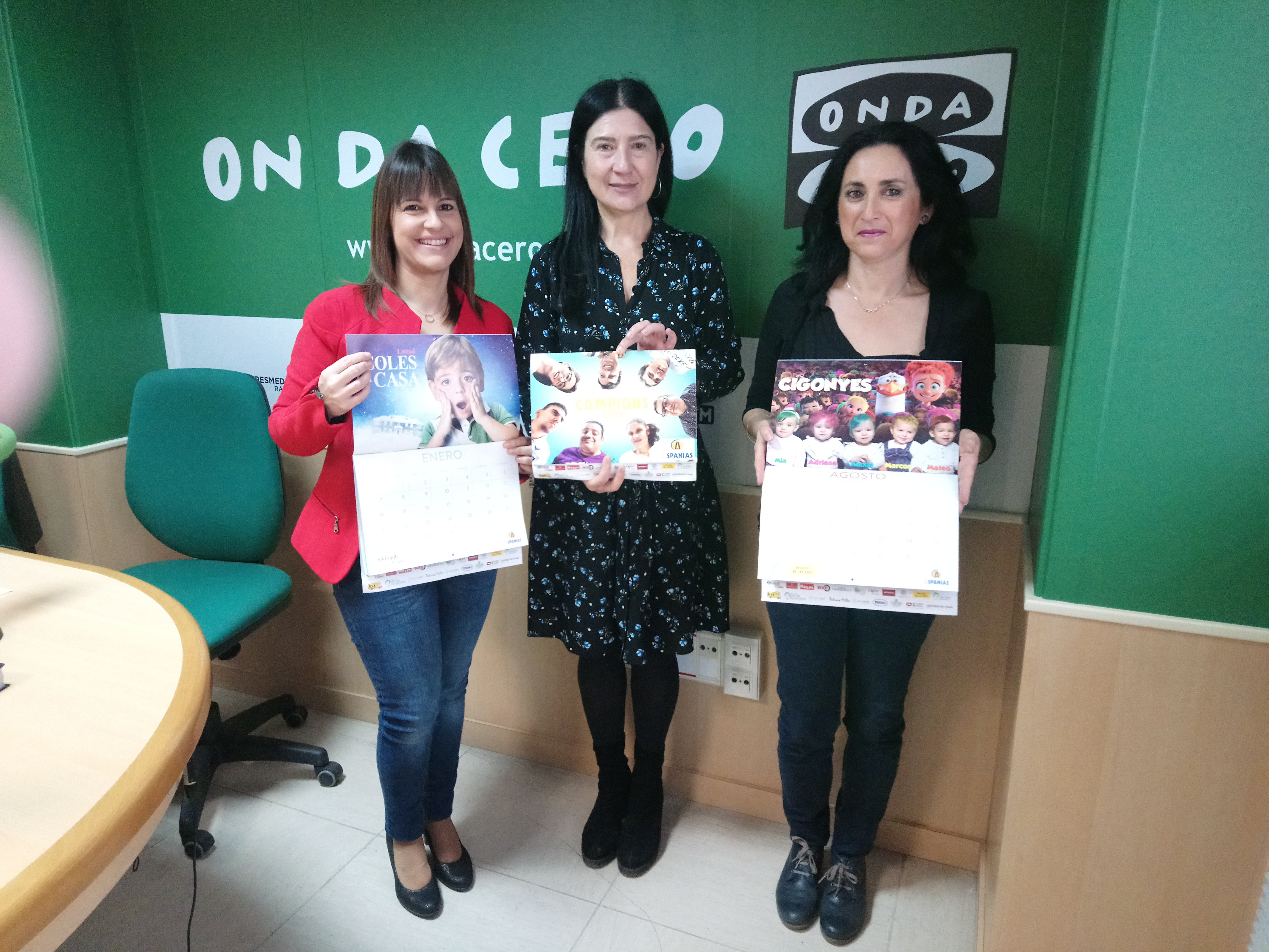 ASPANIAS presenta su calendario solidario para el 2019 ASPANIAS presenta su calendario solidario para el 2019