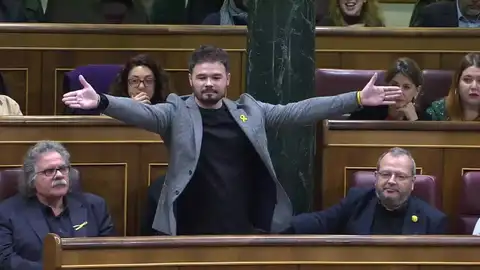 Gabriel Rufián, expulsado del Congreso Gabriel Rufián, expulsado del Congreso