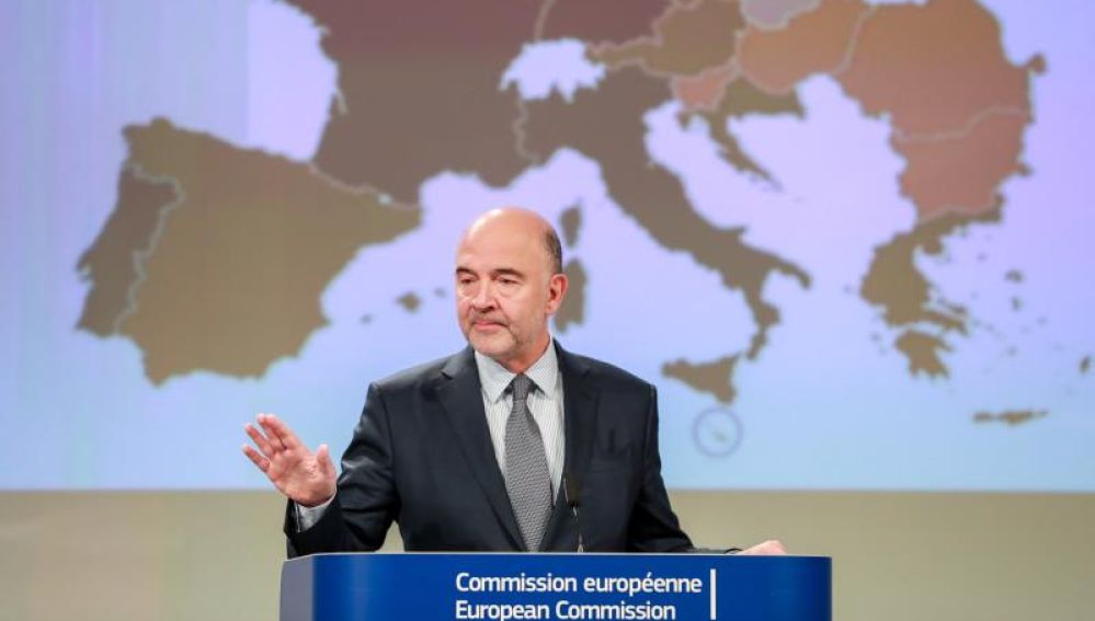 El comisario europeo de Asuntos Económicos y Financieros, Pierre Moscovici